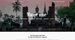 Desktop Screenshot of munonne.dk