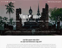 Tablet Screenshot of munonne.dk